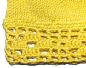 Preview: Hand knitted baby cap in yellow with a head circumference 42 cm 16,54 inch